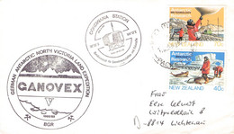 NEW ZEALAND - LETTER 1980 GANOVEX GONDWANA STATION  / ZM160 - Lettres & Documents