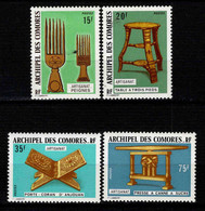 France DOM-TOM - 1974  - Archipel Des Comores - Artisanat- N° 91 à 94  - Neufs * - MLH - Ongebruikt
