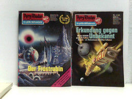 Konvolut / Paket Perry Rhodan 58 Heftromane   Die Endlose Armada        1100: Der Frostrubin      1101: Erkund - Science Fiction
