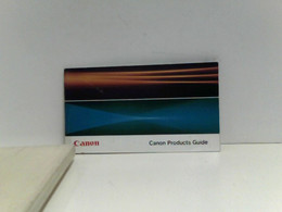 CANON PRODUCTS GUIDE - Photographie