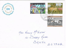 49141. Carta BAILE ATHA CLIATH (Dublin) Irlanda  1977 To Bristol - Storia Postale