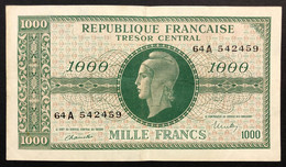 Francia  France 1000 Francs 1944 (WW II) Pick#107 Lotto.3669 - 1 000 F 1940-1944 ''Commerce Et Industrie''