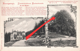 Litho AK Buchenbaude Sage A Schmiedeberg Kowary Hohenwiese Bärndorf Rotenzechau Hohenwaldau Haselbach Paß Riesengebirge - Schlesien