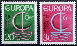 EUROPA 1966 - ALLEMAGNE                  N° 376/377                    NEUF** - 1966