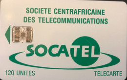 CENTRAFRICAINE (République)  -  Phonecard  -  SOCATEL 120 Unités  -  SC 7 - Central African Republic