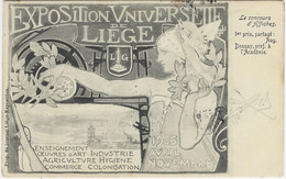 LIEGE - EXPO 1905 : Premier Prix Du Concours D'affiche - Auguste Donnay - 1904 - Liege