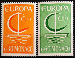 EUROPA 1966 - MONACO                  N° 698/699                    NEUF* - 1966