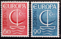 EUROPA 1966 - NORVEGE                  N° 501/502                    NEUF** - 1966