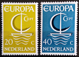 EUROPA 1966 - PAYS-BAS                  N° 837/838                    NEUF* - 1966