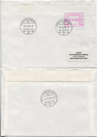 Schweiz Automatenmarke # 1 Automat A1 Brief Delemont 25.9.78. - Automatic Stamps