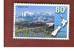 NUOVA ZELANDA (NEW ZEALAND) - SG 2092  -  1997   SCENIC RAILWAY SERVICES: SOUTHERN ALPS       -  USED° - Used Stamps