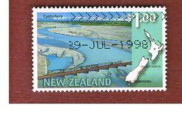 NUOVA ZELANDA (NEW ZEALAND) - SG 2093  -  1997   SCENIC RAILWAY SERVICES: CANTERBURY  -  USED° - Used Stamps