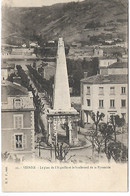 L90B352 - Vienne - 22 Le Plan De L'Aiguille Et Le Boulevard De La Pyramide Carte Précurseur - Vienne