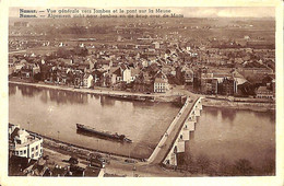 Namur - Vue Générale Vers Jambes Et Le Pont Sur La Meuse (tram Tramway 1939) - Namen