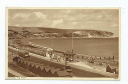 Dorset   Postcard Swanage Sea Front Posted 1955 No Stamp - Swanage