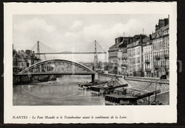 Card / Nantes / Le Pont Maudit / Le Transbordeur Avant Le Comblement De La Loire / No. 678 / F. Chapeau-éditeur, Nantes - Nantes