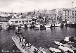 Cagliari  - La Darsena  Viaggiata 1950 - Cagliari