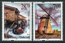 YUGOSLAVIA 2002 Mills MNH / **.  Michel 3083-84 - Unused Stamps