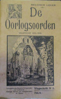 De Oorlogsoorden - 2 - Veldtocht 1914-1918 - Door Belgisch Leger Uitgegeven In 1924 - Guerra 1914-18