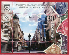 YUGOSLAVIA 2002 JUFIZ XI Block MNH / **.  Michel Block 55 - Nuevos