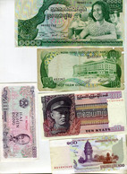 Lots 5 Billets Beaux 5 - Other - Asia