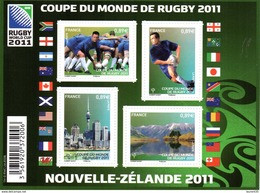 France. Bloc Coupe Du Monde De Rugby No F4576 N** - Mint/Hinged