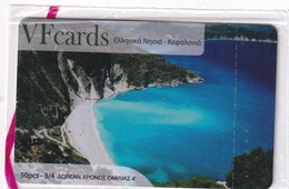 GREECE - Myrtos Beach/Kefalonia Island, VF Promotion Prepaid Card(with Numbering), Tirage 50, Exp.date 30/09/10, Mint - Greece