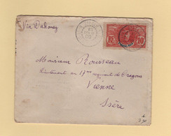 Haut Senegal Et Niger - Zinder - 13 Aout 1909 - Storia Postale