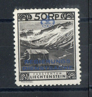 LIECHTENSTEIN: TIMBRE DE SERVICE NEUF* N°6 - Service