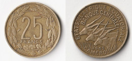 Monnaies - CAMEROUN, 25 Francs 1962 - Kameroen