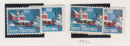 Verenigde Staten Kerstvignet Scott-cat. Jaar 1942 CS36 WX108/109  Verschillende Tandingen - Sin Clasificación