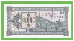 GEORGIA 100 KUPONI 1993  P-38  UNC - Georgien