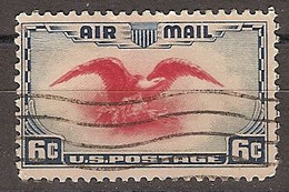 Estados Unidos Aereo U 024 (o) Usado. 1938 - 1a. 1918-1940 Used