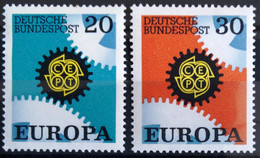 EUROPA 1967 - ALLEMAGNE                    N° 398/399                        NEUF** - 1967