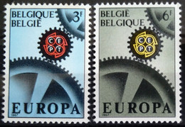 EUROPA 1967 - BELGIQUE                    N° 1415/1416                        NEUF** - 1967