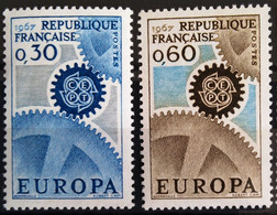 EUROPA 1967 - FRANCE                    N° 1521/1522                        NEUF** - 1967