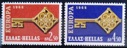 EUROPA 1968 - GRECE                  N° 951/952                       NEUF** - 1968