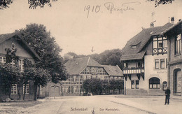 Scheessel. Der Marktplatz. 1910. (Scheeßel). - Rotenburg (Wuemme)