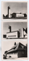 Photo 498, Normandie Villers-Bocage 1971, 3 Photos Amateur, Eglise Et Marché, Format 10,6 X 7,7 Cm, Bon état - Plaatsen