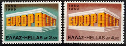EUROPA 1968 - GRECE                 N° 982/983                       NEUF** - 1969