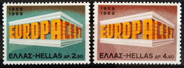 EUROPA 1968 - GRECE                 N° 982/983                       NEUF* - 1969