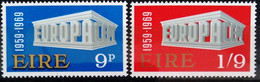 EUROPA 1968 - IRLANDE                 N° 232/233                       NEUF** - 1969