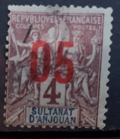 ANJOUAN -(0) - 1912 - # 21 - Used Stamps