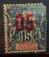 ANJOUAN -(0) - 1912 - # 22 - Used Stamps