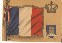 Oriflammes Bannières Fanions Et Drapeau De France Charte 1830 Louis Philippe 1830 1848 - Autres