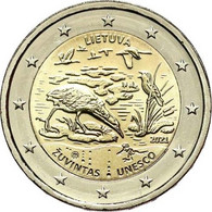 2 Euro LITUANIA 2021 ZUVINTAS  - LITHUANIA - NUEVA - SIN CIRCULAR - NEUF - NEW 2€ - Lithuania