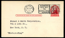 UX33 S45-4 Postal Card BOSTON Used 1924 - 1901-20