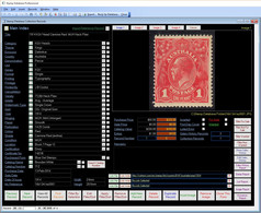 Stamp Collectors Image Database Software Pro 2016 - Engels