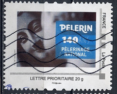 France - Frankreich Timbre Personnalisé 2008 Y&T N°IDT07-005 - Michel N°BS(?) (o) - 140 Ans Pèlerinage National - Used Stamps