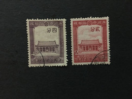 CHINA  STAMP, Manchuria, TIMBRO, STEMPEL, USED, CINA, CHINE, LIST 2996 - 1932-45 Manciuria (Manciukuo)